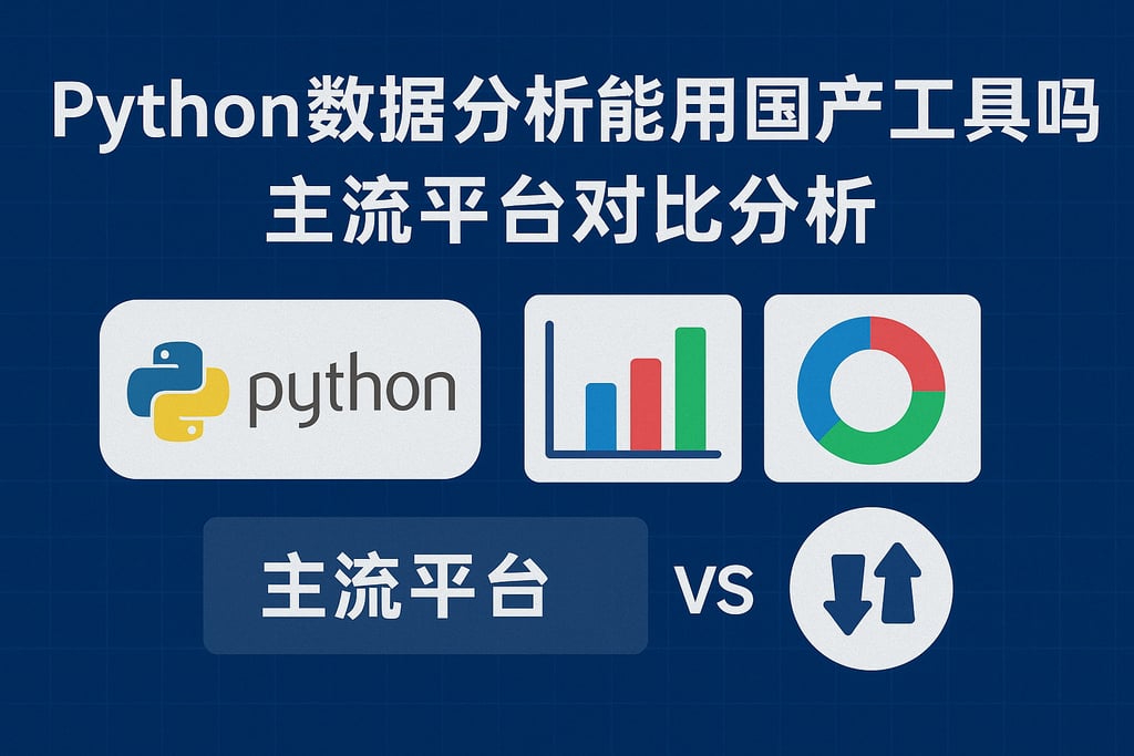 Python数据分析能用国产工具吗?主流平台对比分析 - FineBI数据分析知识库