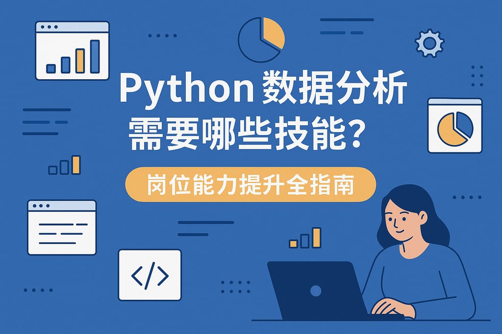 Python数据分析需要哪些技能?岗位能力提升全指南 - FineBI数据分析知识库