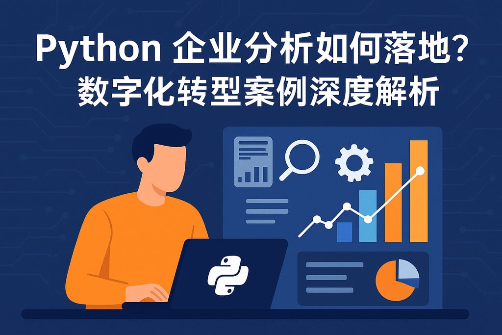 Python企业分析如何落地？数字化转型案例深度解析