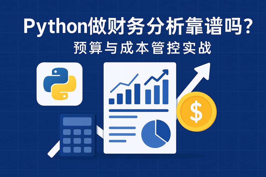 Python做财务分析靠谱吗？预算与成本管控实战