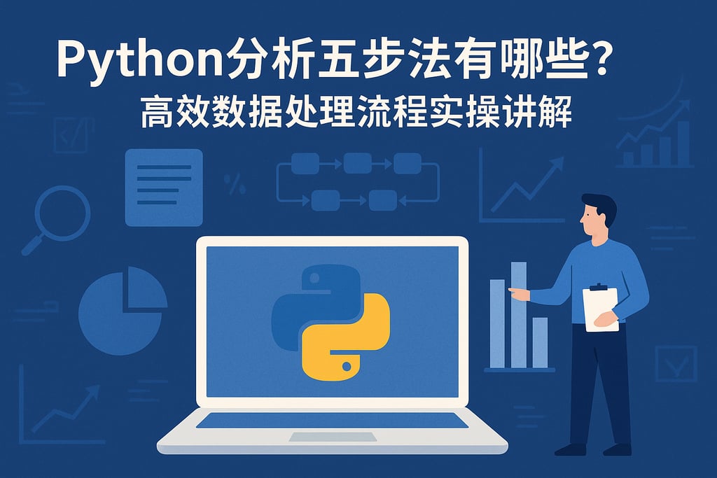 Python分析五步法有哪些？高效数据处理流程实操讲解