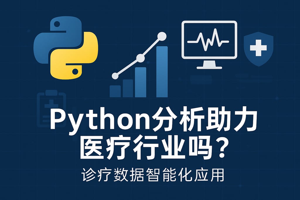 Python分析助力医疗行业吗？诊疗数据智能化应用