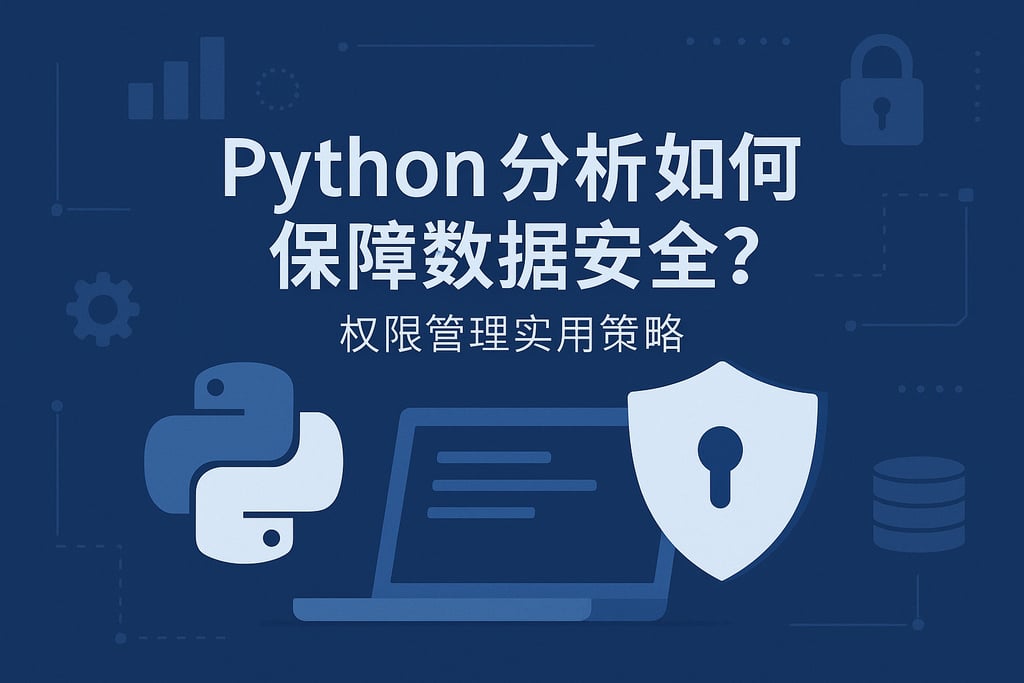 Python分析如何保障数据安全？权限管理实用策略