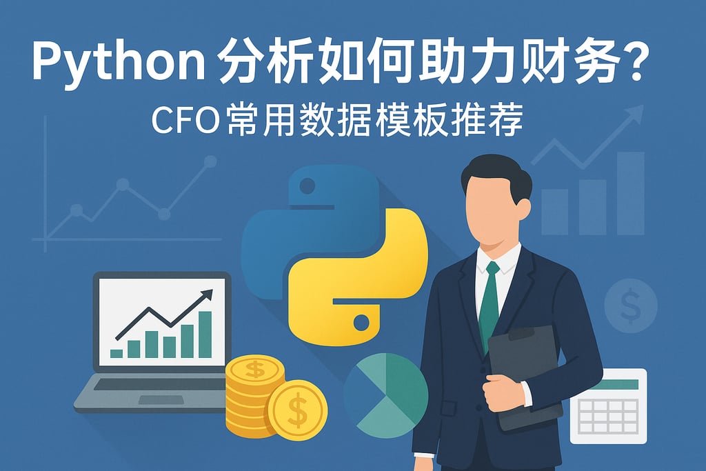 Python分析如何助力财务？CFO常用数据模板推荐