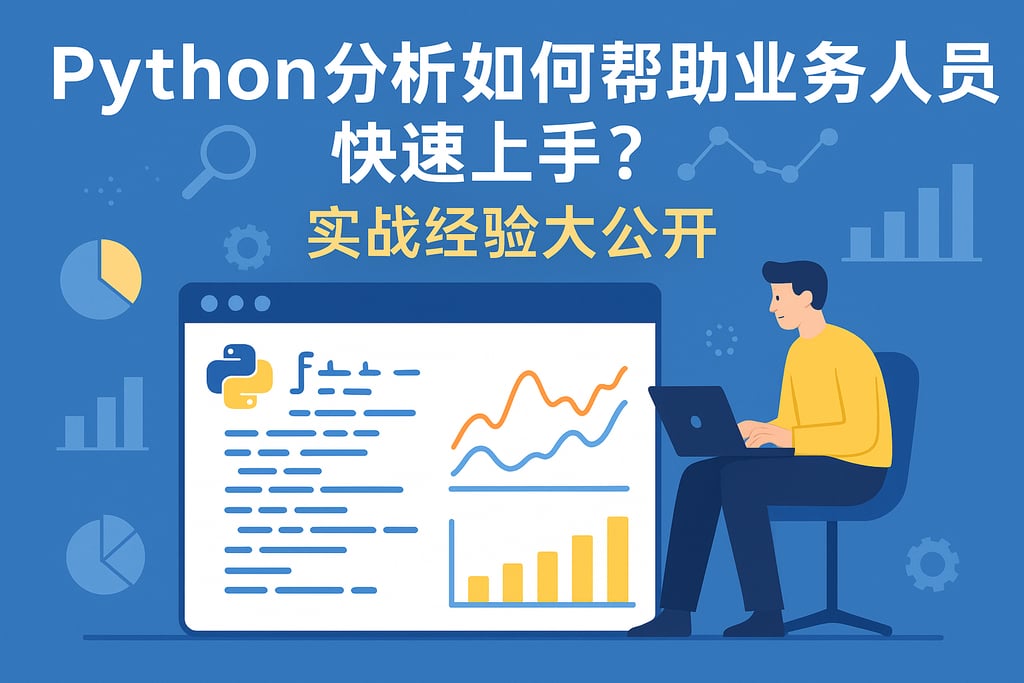 Python分析如何帮助业务人员快速上手？实战经验大公开