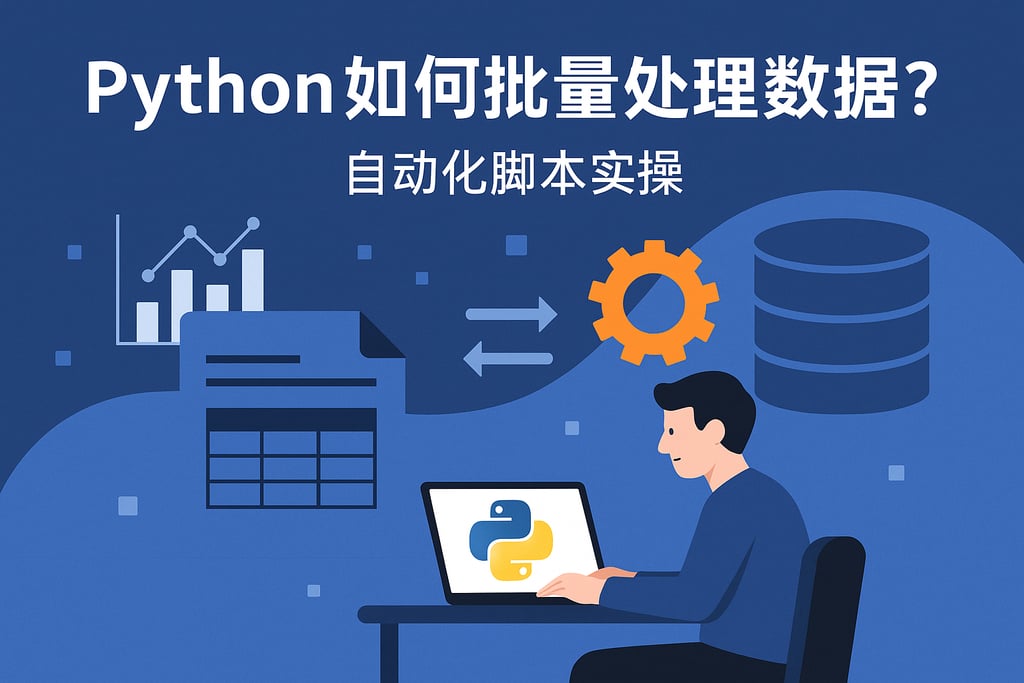 Python分析如何批量处理数据？自动化脚本实操