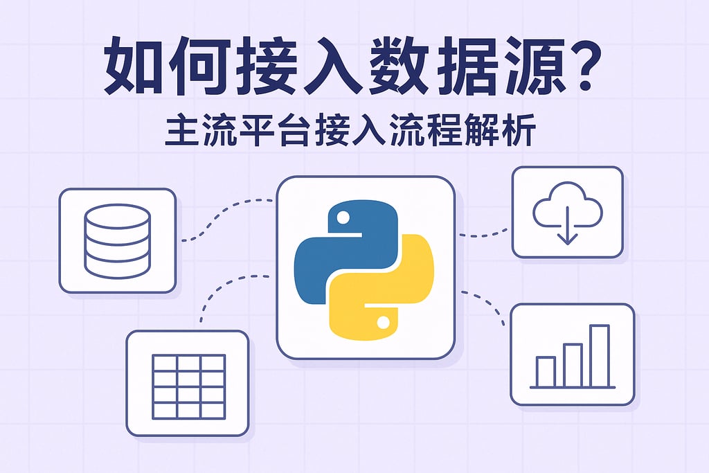 Python分析如何接入数据源？主流平台接入流程解析