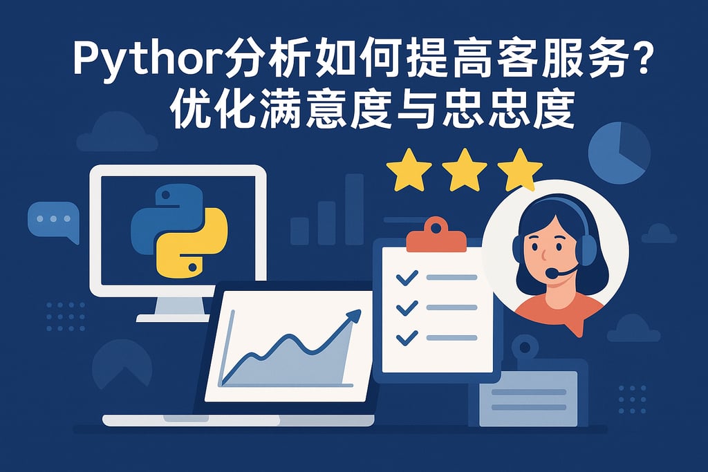 Python分析如何提升客户服务？优化满意度与忠诚度