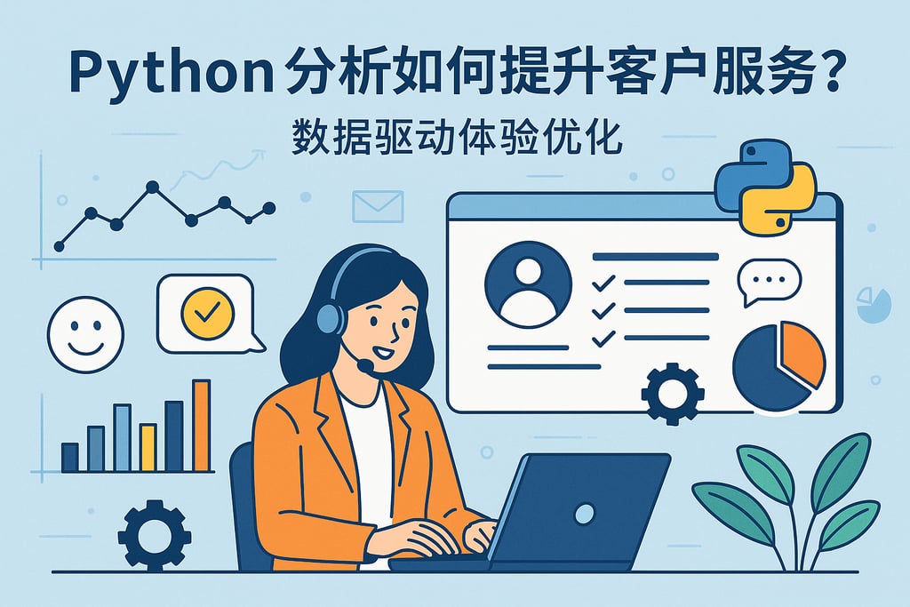 Python分析如何提升客户服务？数据驱动体验优化