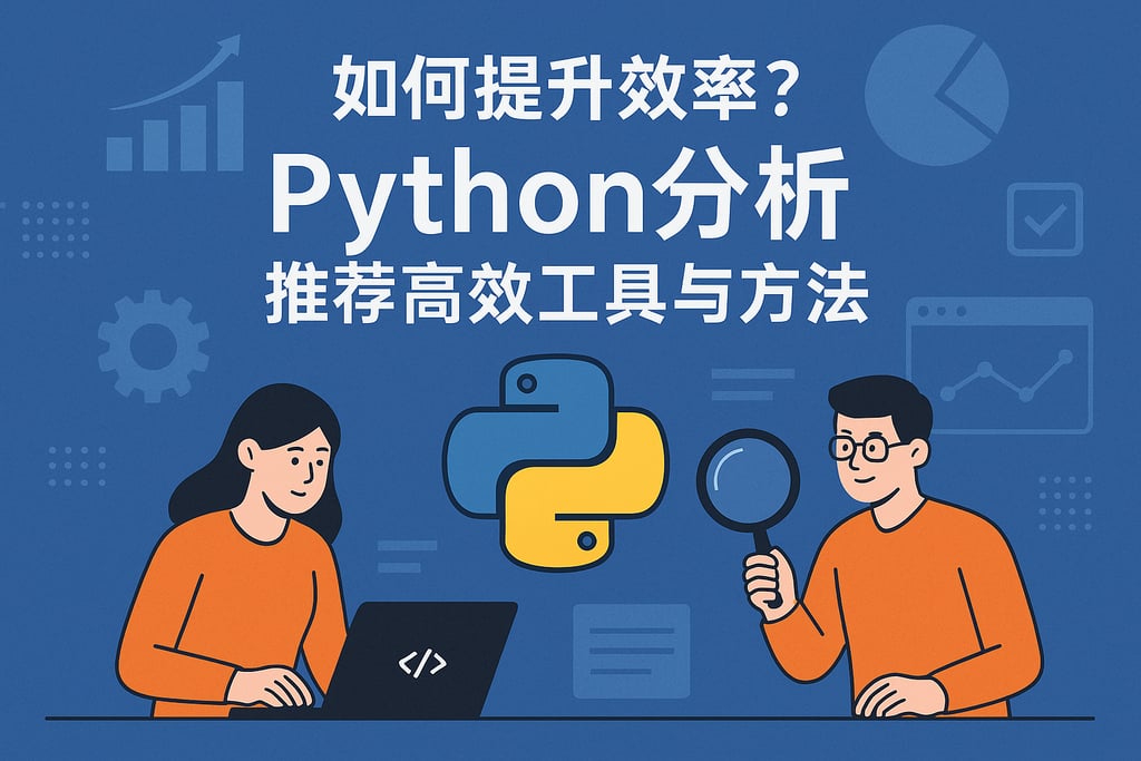 Python分析如何提升效率？推荐高效工具与方法
