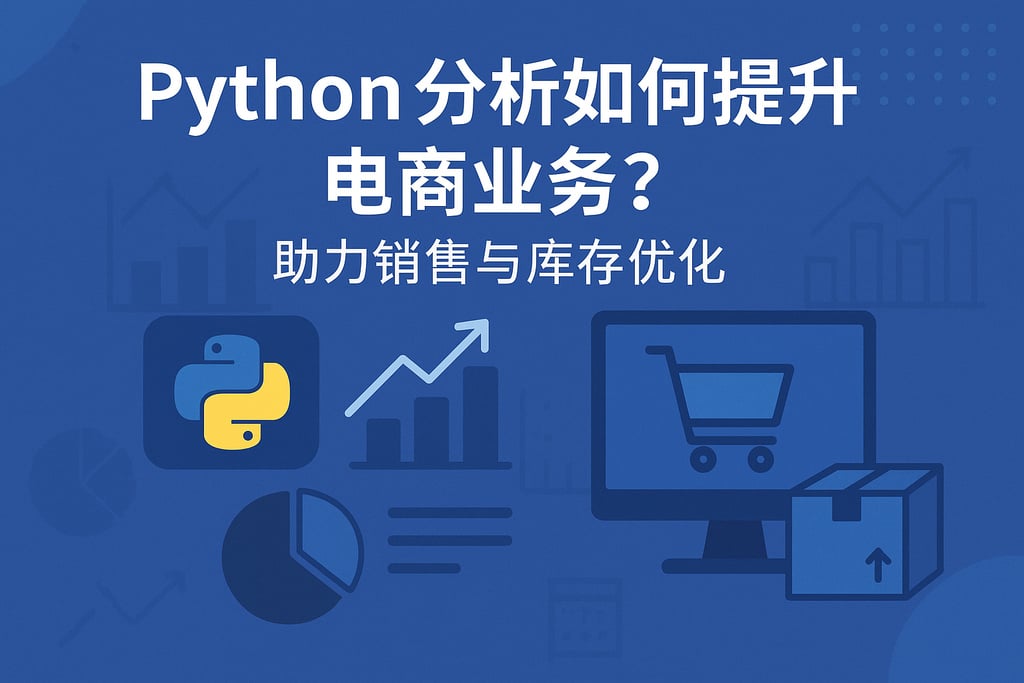 Python分析如何提升电商业务？助力销售与库存优化