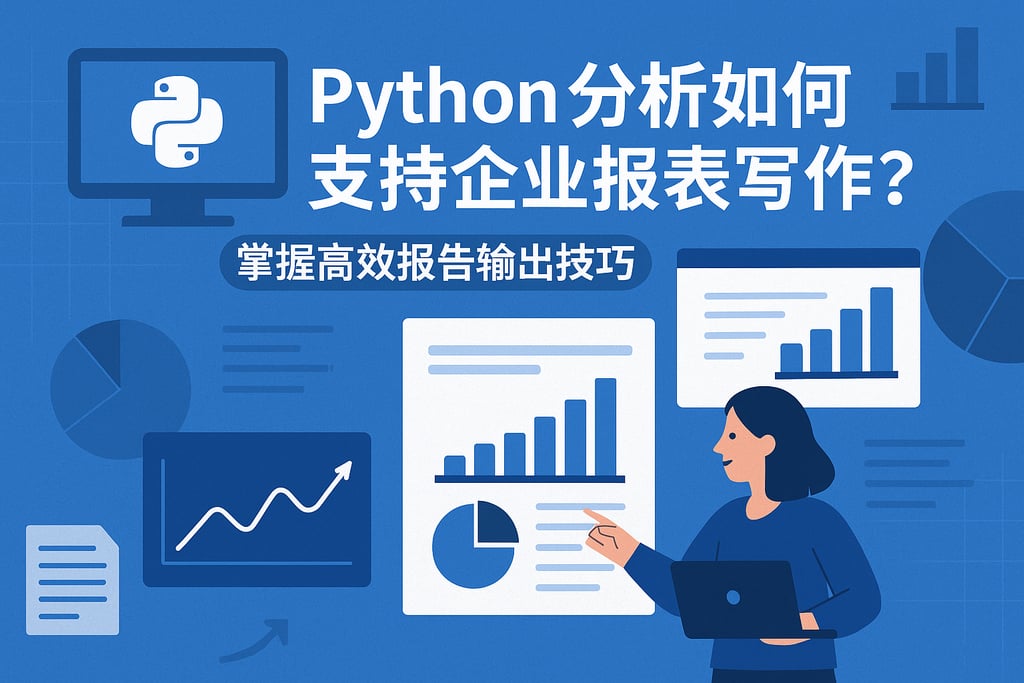 Python分析如何支持企业报表写作？掌握高效报告输出技巧