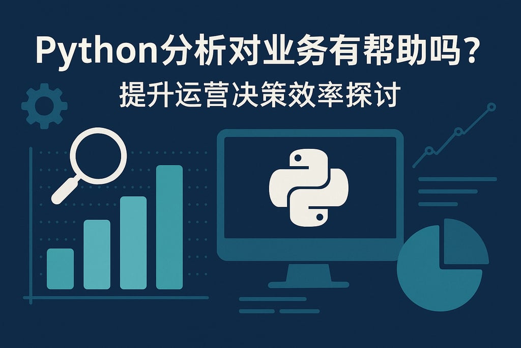 Python分析对业务有帮助吗？提升运营决策效率探讨