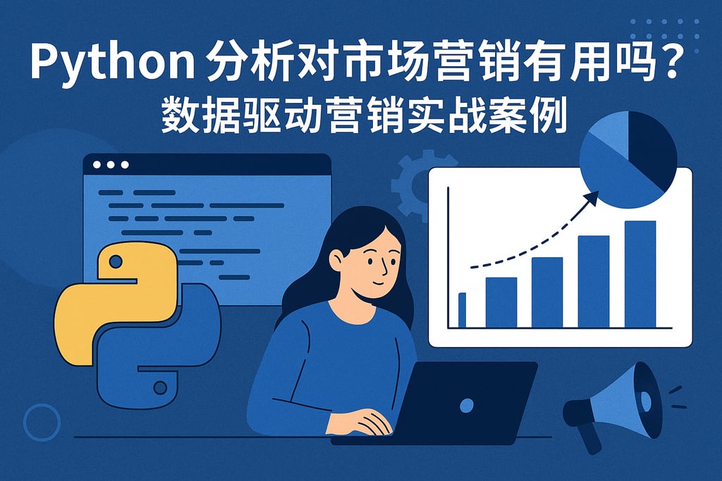 Python分析对市场营销有用吗？数据驱动营销实战案例