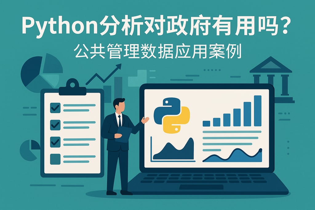 Python分析对政府有用吗？公共管理数据应用案例