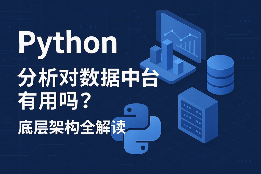 Python分析对数据中台有用吗？底层架构全解读