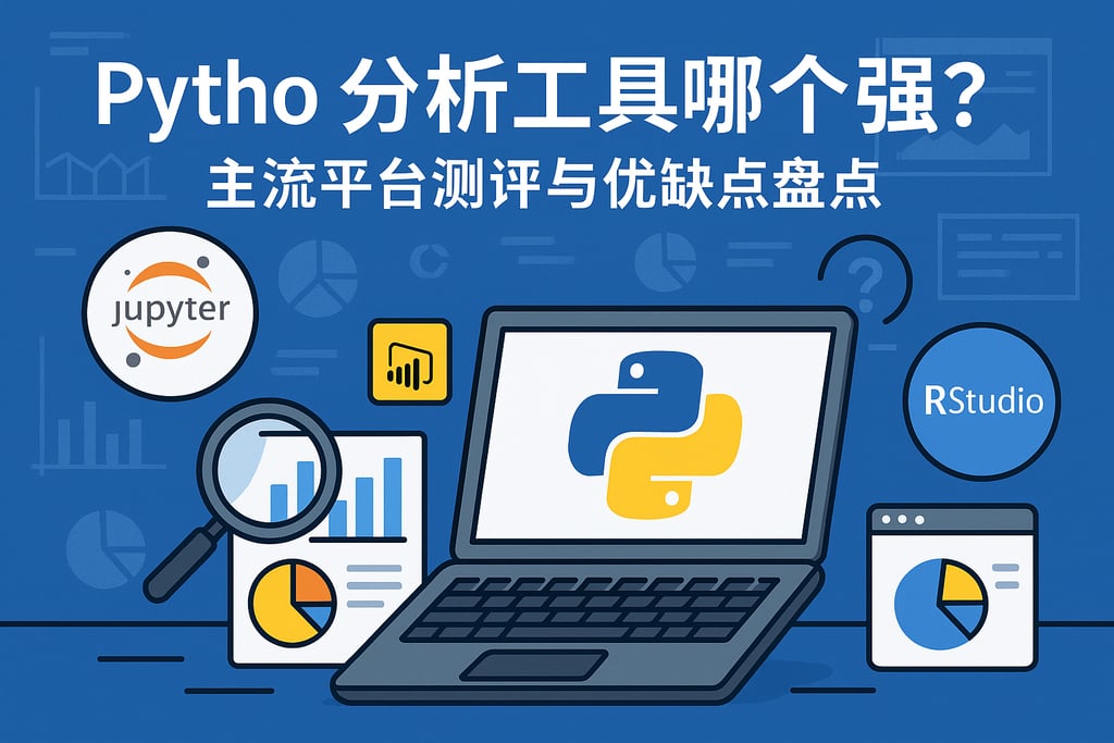 Python分析工具哪个强？主流平台测评与优缺点盘点
