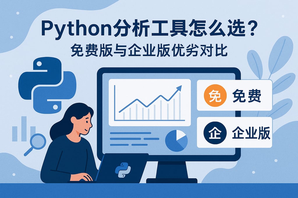 Python分析工具怎么选？免费版与企业版优劣对比