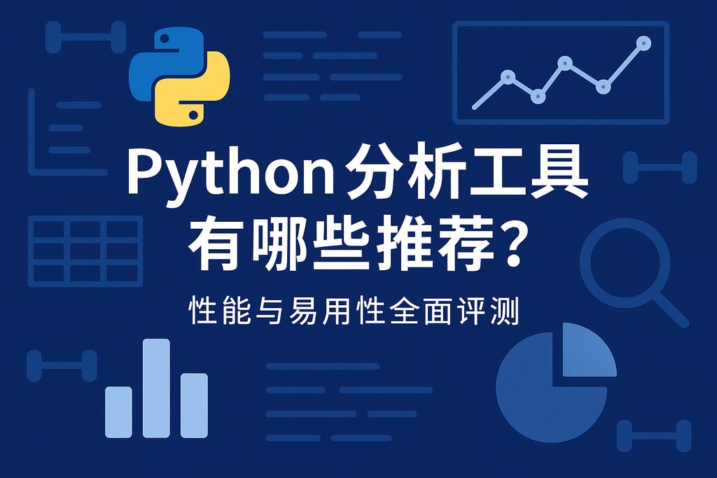 Python分析工具有哪些推荐？性能与易用性全面评测