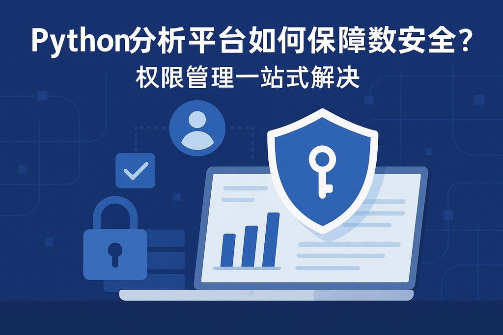 Python分析平台如何保障数据安全？权限管理一站式解决