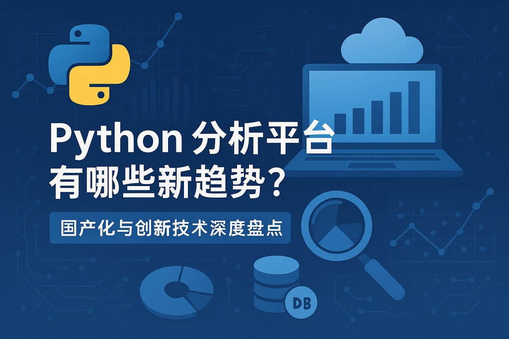 Python分析平台有哪些新趋势？国产化与创新技术深度盘点