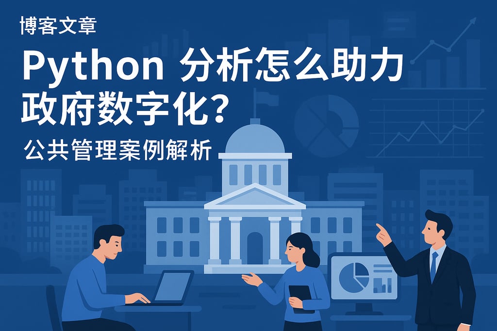 Python分析怎么助力政府数字化？公共管理案例解析