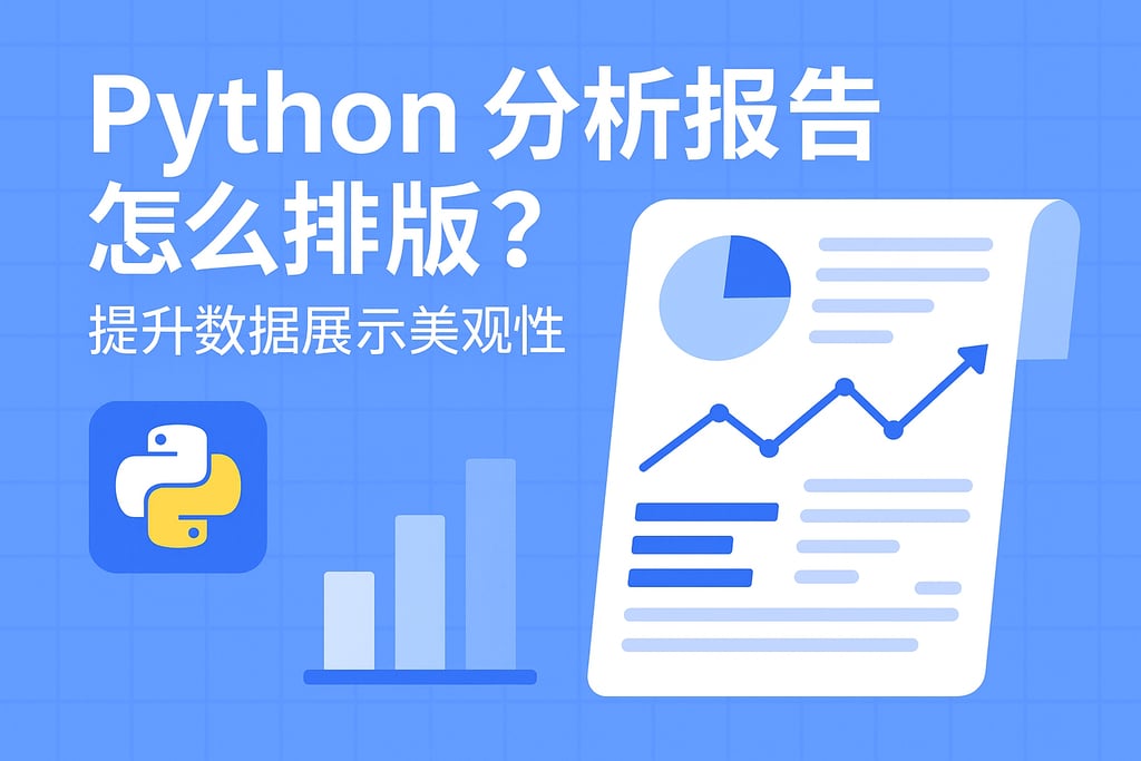 Python分析报告怎么排版？提升数据展示美观性