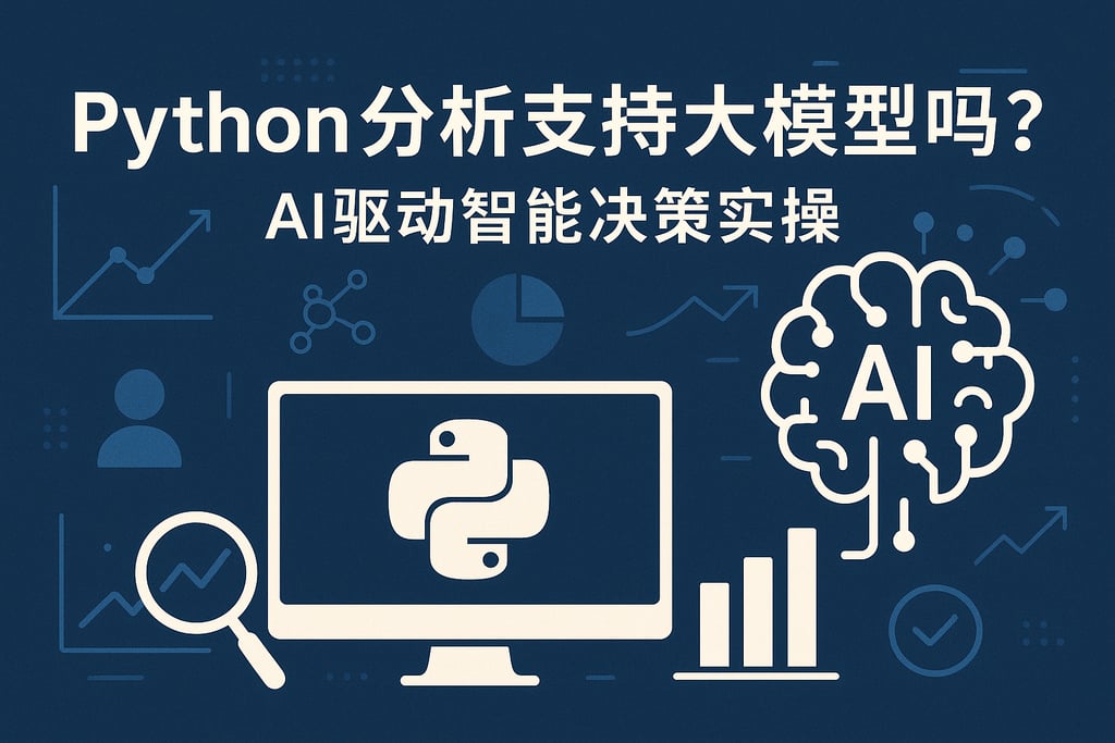 Python分析支持大模型吗？AI驱动智能决策实操