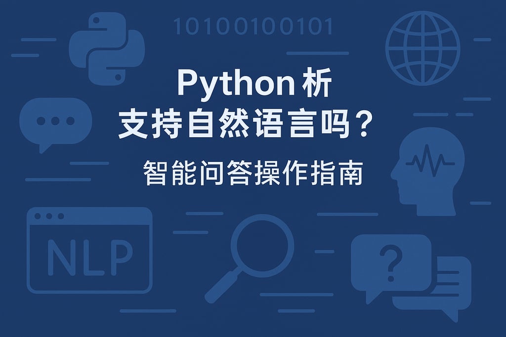 Python分析支持自然语言吗？智能问答操作指南