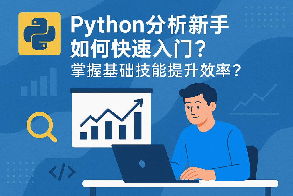 Python分析新手如何快速入门？掌握基础技能提升效率？