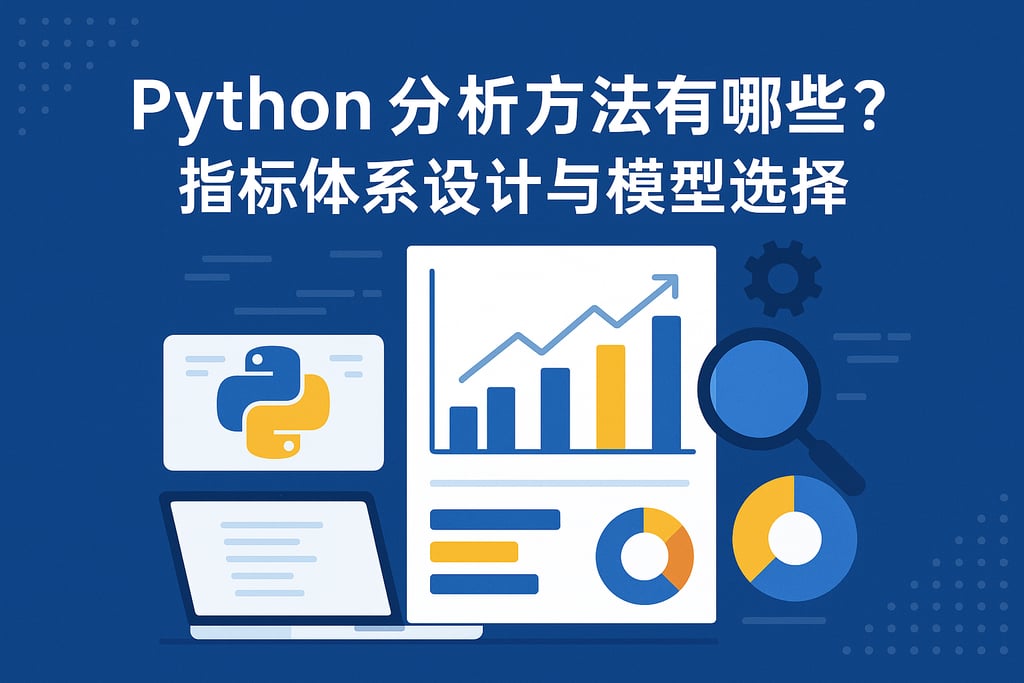 Python分析方法有哪些？指标体系设计与模型选择
