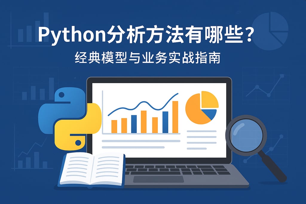 Python分析方法有哪些？经典模型与业务实战指南