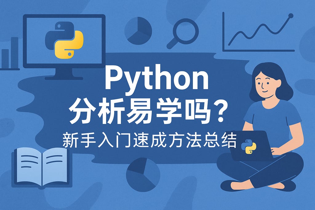 Python分析易学吗？新手入门速成方法总结