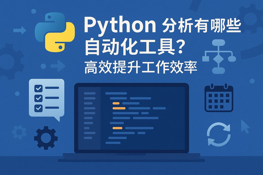 Python分析有哪些自动化工具？高效提升工作效率