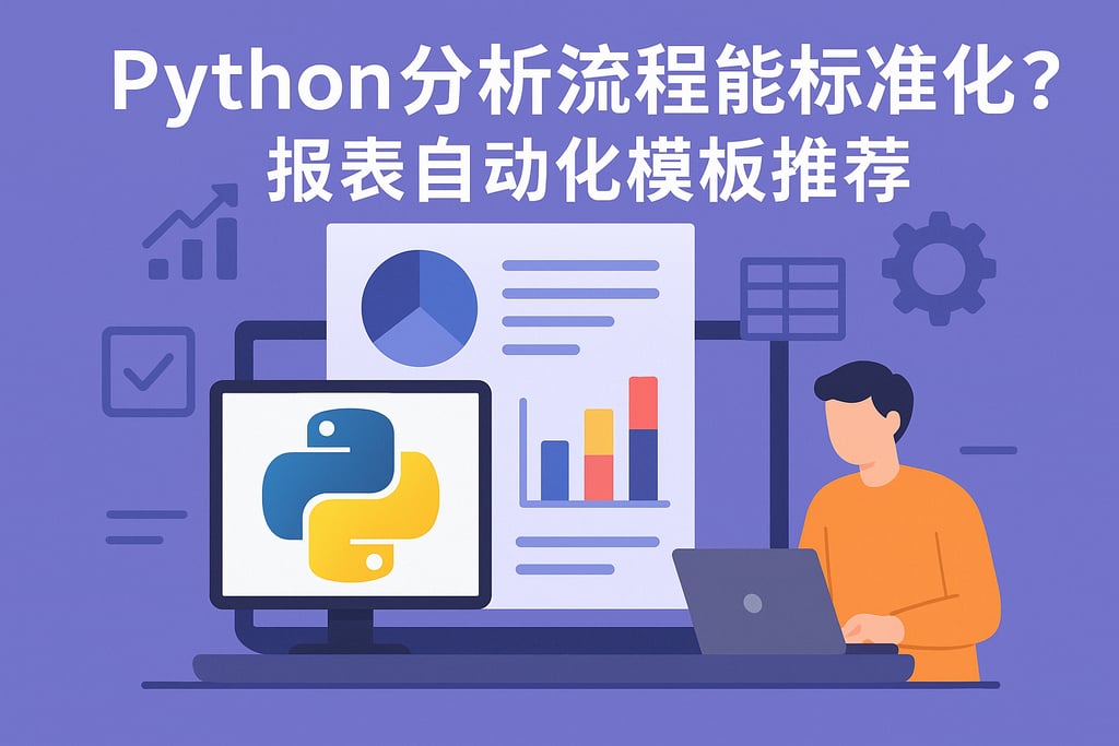 Python分析流程能标准化吗？报表自动化模板推荐