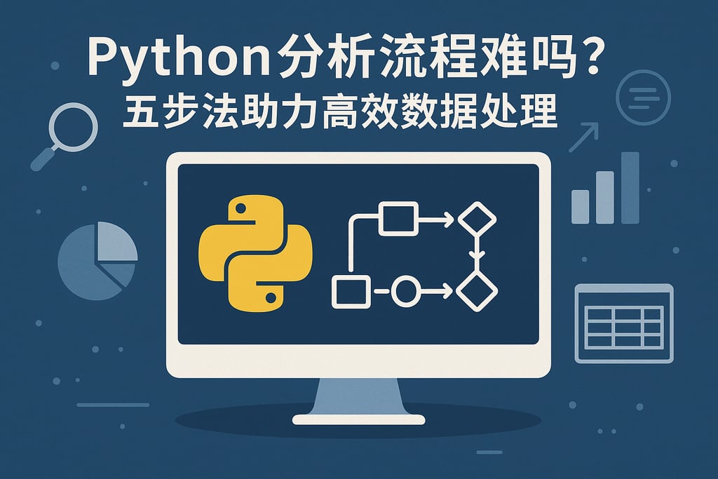 Python分析流程难吗？五步法助力高效数据处理