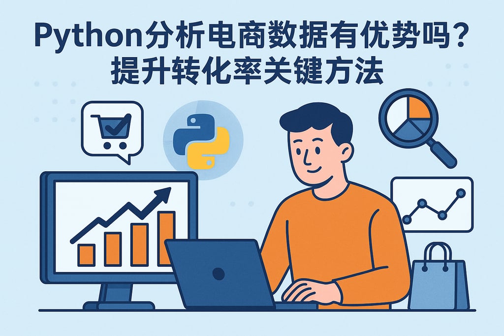 Python分析电商数据有优势吗？提升转化率关键方法