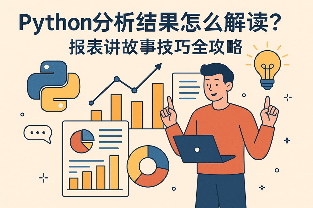 Python分析结果怎么解读？报表讲故事技巧全攻略