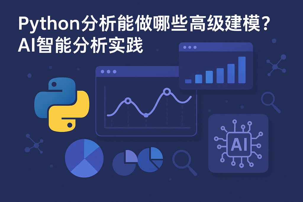 Python分析能做哪些高级建模？AI智能分析实践