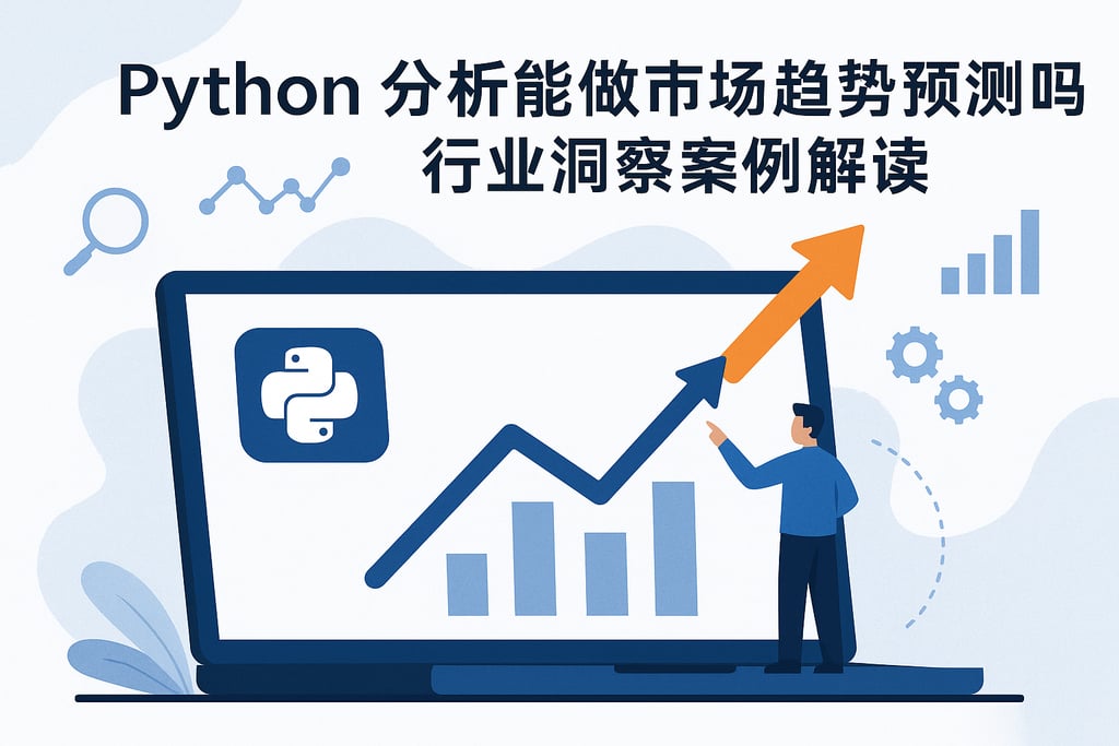 Python分析能做市场趋势预测吗？行业洞察案例解读
