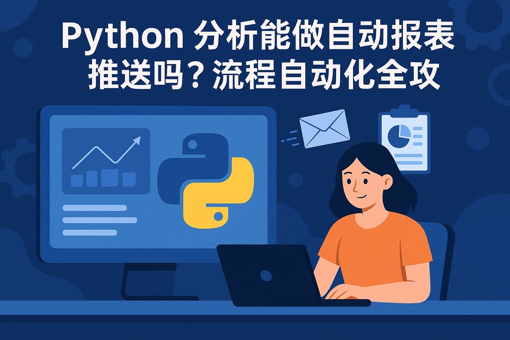 Python分析能做自动报表推送吗？流程自动化全攻略