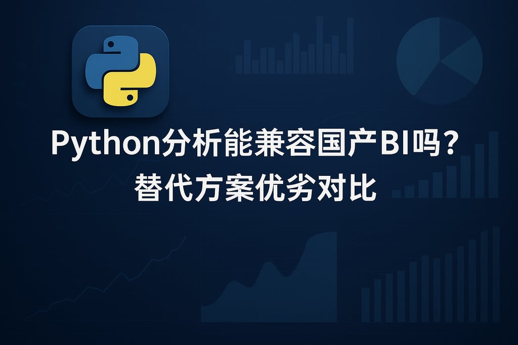 Python分析能兼容国产BI吗？替代方案优劣对比
