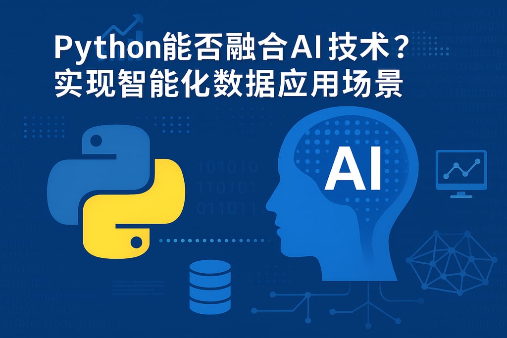 Python分析能否融合AI技术？实现智能化数据应用场景