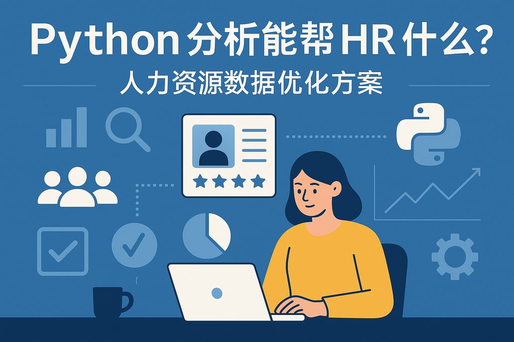 Python分析能帮HR什么？人力资源数据优化方案