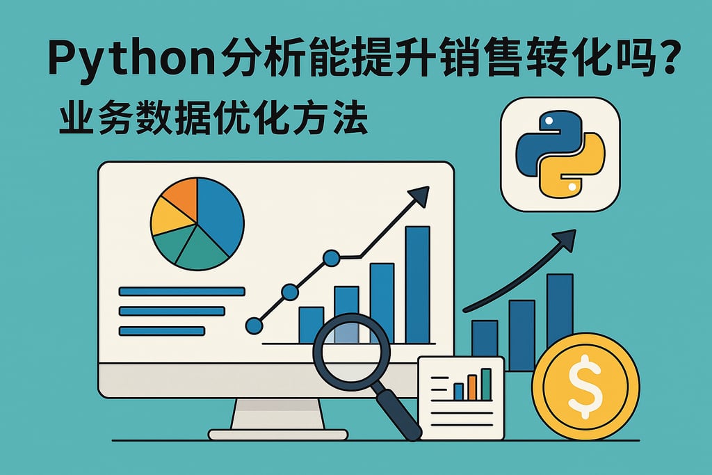 Python分析能提升销售转化吗？业务数据优化方法