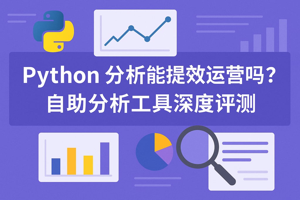 Python分析能提效运营吗？自助分析工具深度评测