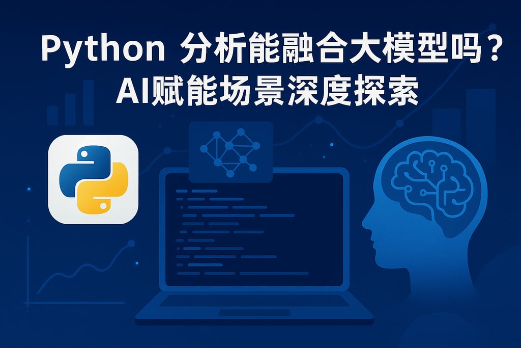 Python分析能融合大模型吗？AI赋能场景深度探索
