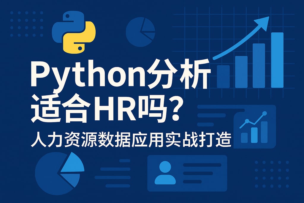 Python分析适合HR吗？人力资源数据应用实战打造