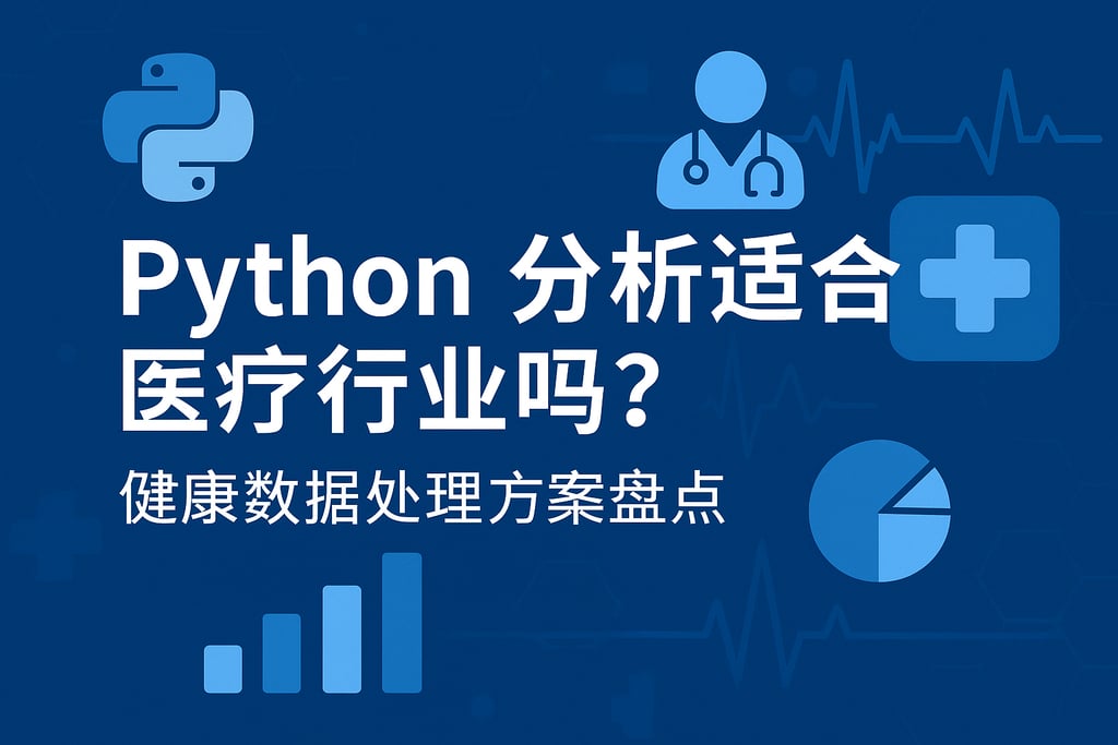 Python分析适合医疗行业吗？健康数据处理方案盘点