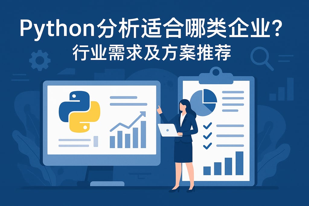 Python分析适合哪类企业？行业需求及方案推荐